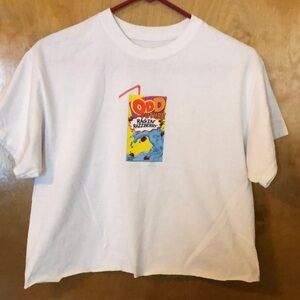 Odd future- cropped graphic t-shirt
